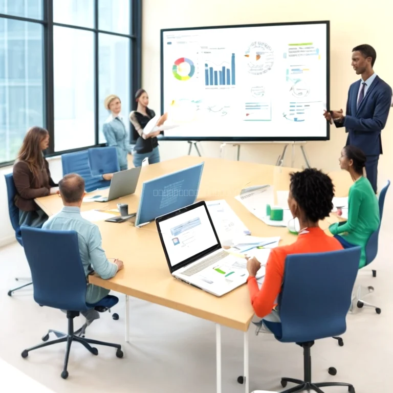 Grafische Darstellung von Strategieentwicklung und Umsetzung